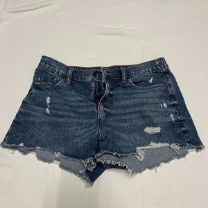 aerie jean shorts
